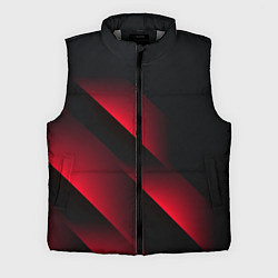 Мужской жилет Red Fade 3D Красный градиент