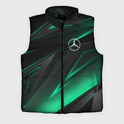 Мужской жилет MERCEDES-BENZ AMG NEON STRIPES PETRONAS, цвет: 3D-черный