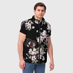 Мужской жилет Краски весны, цвет: 3D-светло-серый — фото 2