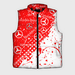 Мужской жилет Mercedes Паттерн Брызги красок, цвет: 3D-черный