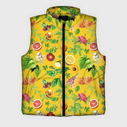 Мужской жилет Фрукты, лето