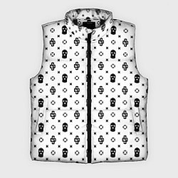 Мужской жилет Узор White Dope Camo Dope Street Market, цвет: 3D-черный