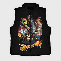 Мужской жилет Король и Шут КиШ, цвет: 3D-черный