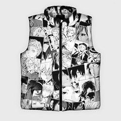 Мужской жилет Bungo Stray Dogs pattern, цвет: 3D-светло-серый
