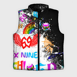 Мужской жилет 6ix9ine сикс найн, цвет: 3D-черный