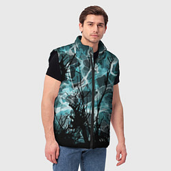 Мужской жилет Темный лес Дополнение Коллекция Get inspired! F-r-, цвет: 3D-черный — фото 2