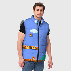 Мужской жилет Марио дизайн, цвет: 3D-светло-серый — фото 2