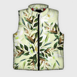 Мужской жилет Цветы Липовый Сад, цвет: 3D-красный