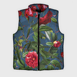 Мужской жилет Цветы Розы В Саду, цвет: 3D-красный