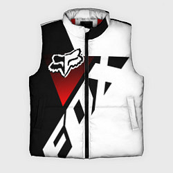 Мужской жилет FOX RACING - ФОКС ЧЕРНЫЙ И БЕЛЫЙ