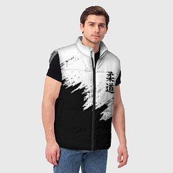 Мужской жилет ДЗЮДО КУДО JUDO, цвет: 3D-светло-серый — фото 2
