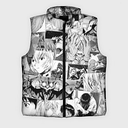 Мужской жилет Евангелион паттерн, цвет: 3D-черный