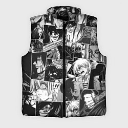 Мужской жилет Хэллсинг паттерн Hellsing, цвет: 3D-светло-серый