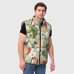 Мужской жилет Яблочный Сад, цвет: 3D-светло-серый — фото 2