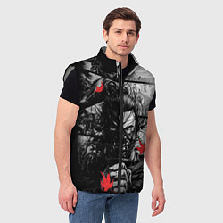 Мужской жилет Ghost of Tsushima Призрак Цусимы Дзин Сакай, цвет: 3D-светло-серый — фото 2