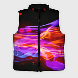 Мужской жилет Abstract colorful waves