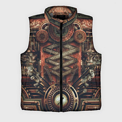 Мужской жилет Mechanical device in Steampunk Retro style, цвет: 3D-светло-серый