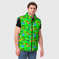 Мужской жилет JURASSIC PERIOD, цвет: 3D-светло-серый — фото 2