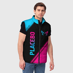 Мужской жилет Placebo Neon Gradient, цвет: 3D-черный — фото 2