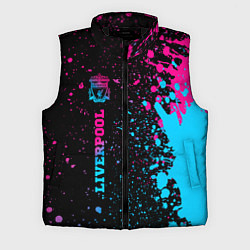 Мужской жилет Liverpool Neon Gradient, цвет: 3D-черный