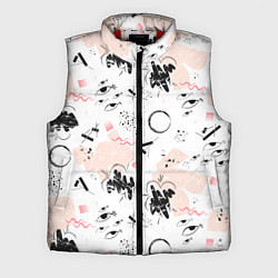 Мужской жилет Многоугольники и Глаза