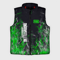 Мужской жилет Pubg - зелёное пламя, цвет: 3D-красный
