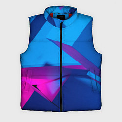 Мужской жилет Абстрактные геометрические фигуры - Синий
