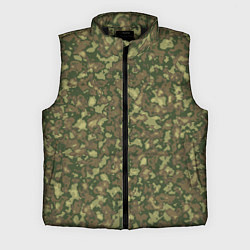 Мужской жилет Камуфляж цифровой Флора-1 пиксель, цвет: 3D-черный