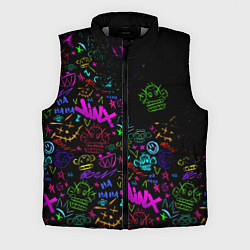 Мужской жилет League Of Legends неон - Arcane logo, цвет: 3D-светло-серый