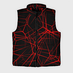 Мужской жилет Intersecting red rays