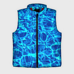 Мужской жилет Текстура поверхности воды, цвет: 3D-красный
