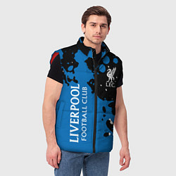 Мужской жилет Liverpool Краска, цвет: 3D-красный — фото 2