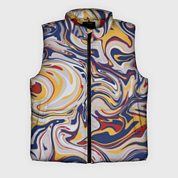 Мужской жилет Лунные разводы красок