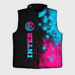 Мужской жилет Inter - neon gradient: по-вертикали, цвет: 3D-черный
