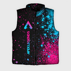 Мужской жилет Apex Legends - neon gradient: по-вертикали