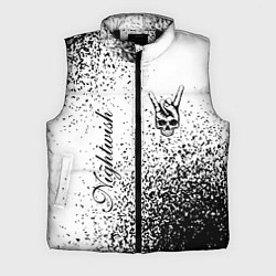 Мужской жилет Nightwish и рок символ на светлом фоне