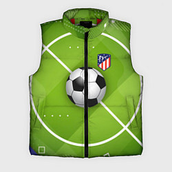 Мужской жилет Atletico madrid Мяч, цвет: 3D-красный