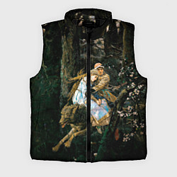 Мужской жилет Васнецов Иван царевич на Сером Волке, цвет: 3D-черный