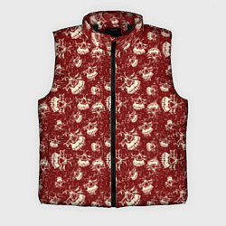 Мужской жилет Череп и полоски