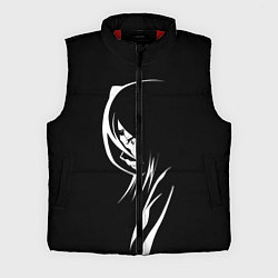 Мужской жилет Силуэт девушки Кучики Рукия, цвет: 3D-красный