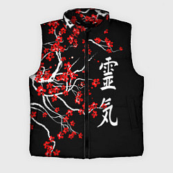 Мужской жилет Сакура в цвету, цвет: 3D-красный