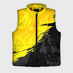 Мужской жилет Black and yellow, цвет: 3D-красный
