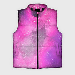 Мужской жилет Розово-сиреневый дым
