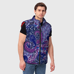 Мужской жилет Морской кролик, цвет: 3D-красный — фото 2