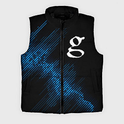 Мужской жилет Garbage звуковая волна, цвет: 3D-черный