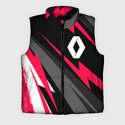 Мужской жилет Renault fast lines, цвет: 3D-черный