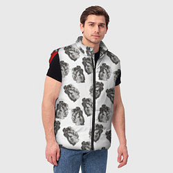 Мужской жилет Аполлон - паттерн, цвет: 3D-красный — фото 2