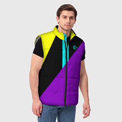 Мужской жилет FIRM прямиком из 80х, цвет: 3D-светло-серый — фото 2