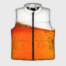 Мужской жилет Тёмное пиво, цвет: 3D-черный