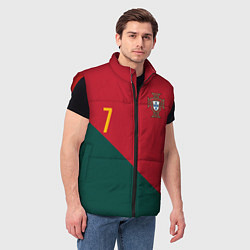 Мужской жилет Роналду ЧМ 2022 сборная Португалии, цвет: 3D-красный — фото 2